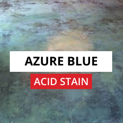 Azure Blue Acid Stain Project Gallery